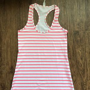 Lululemon Cool Racerback Size 6 Yachtie Stripe